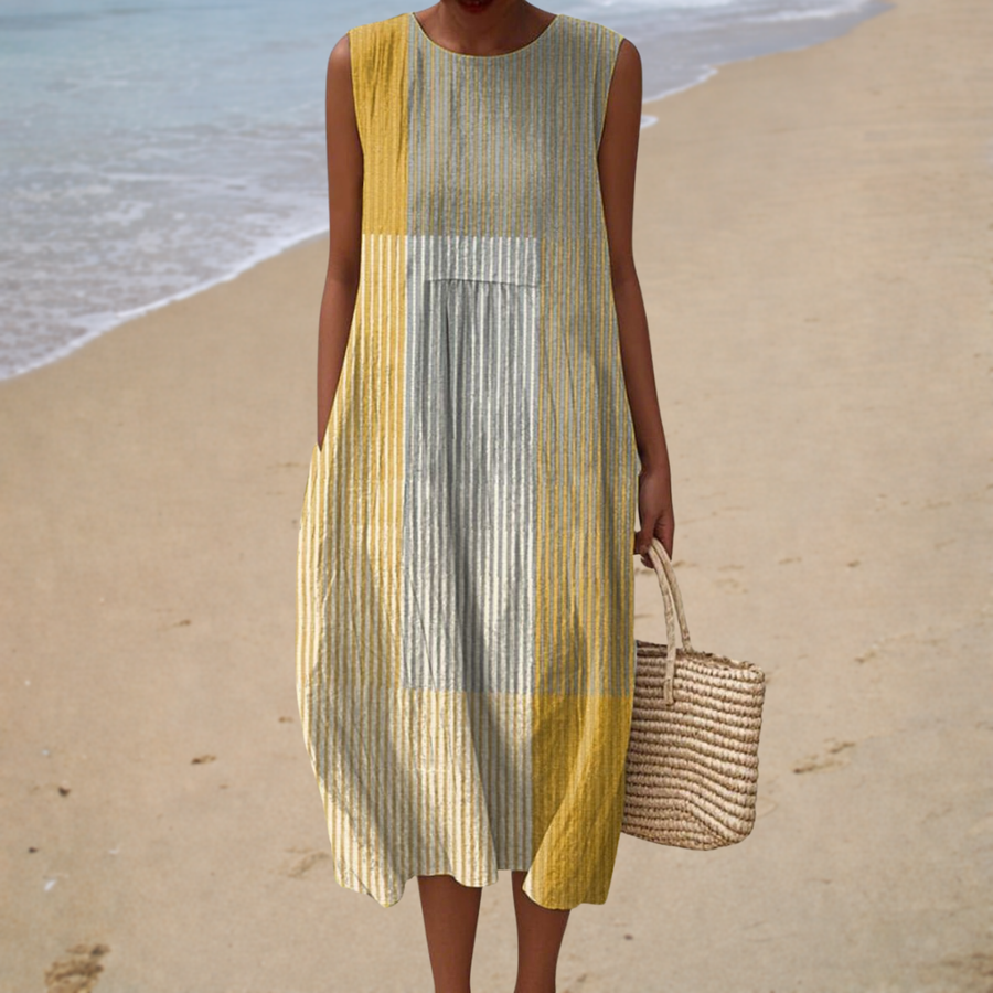 Iris™ | Sleeveless Print Dress