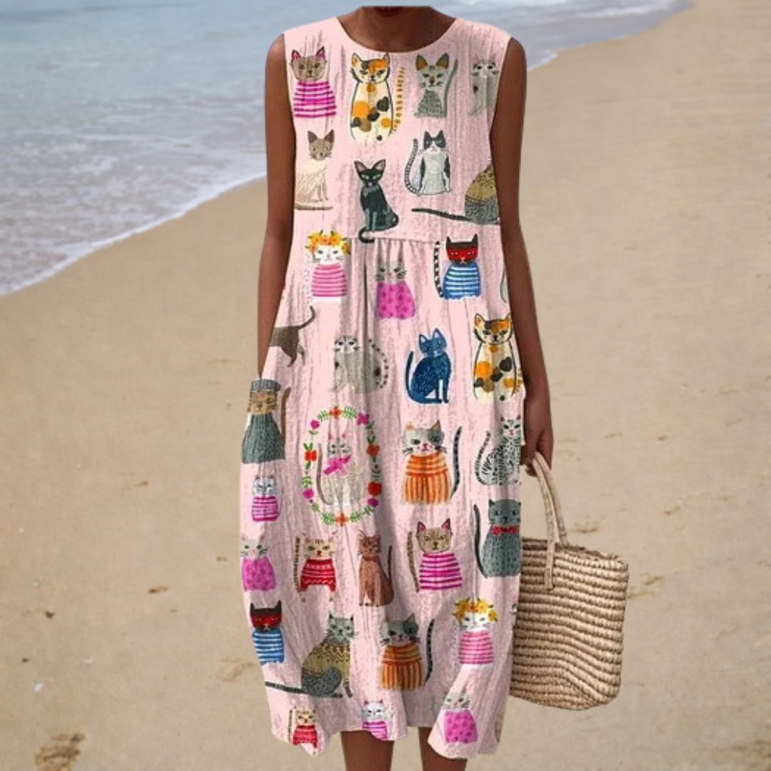Sheila™ | Sleeveless Summer Dress