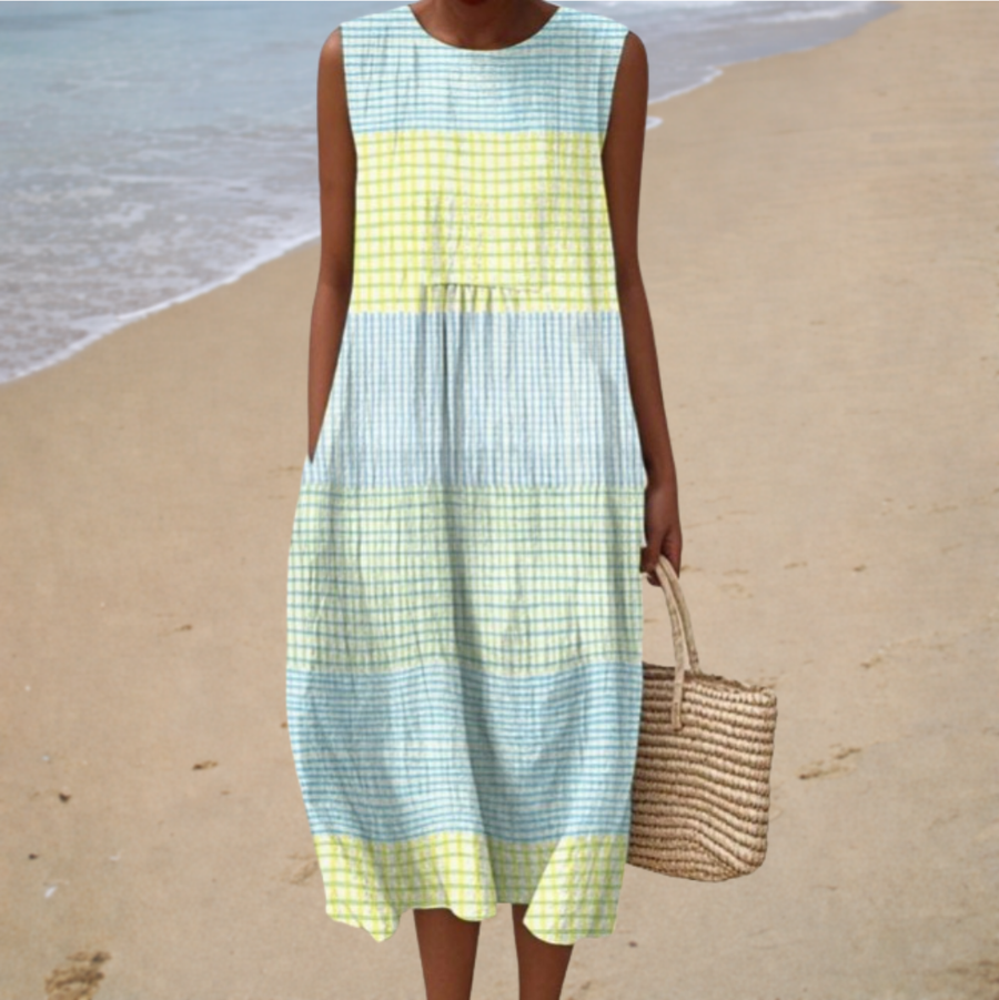 Molly™ | Sleeveless Printed Summer Dress