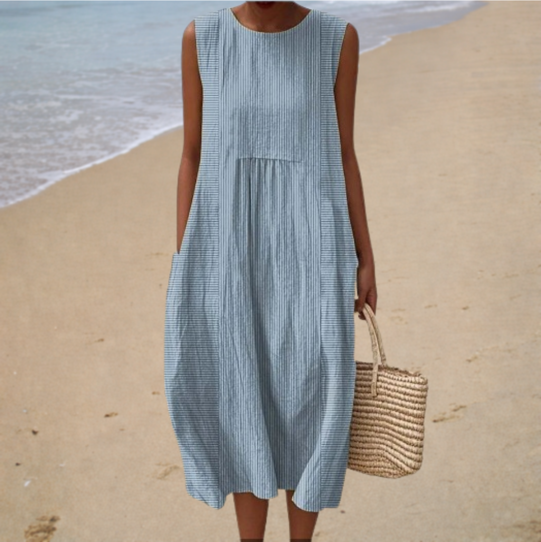 Maxine™ | Relaxed Sleeveless Summer Dress