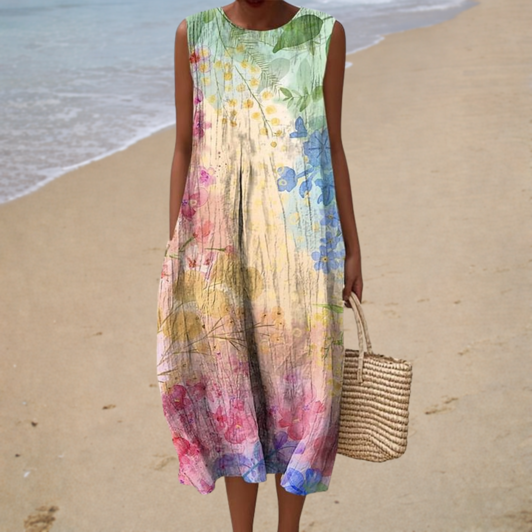 Marcia™ | Airy Sleeveless Summer Dress