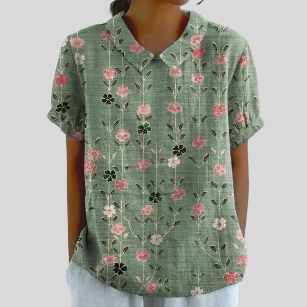 Michelle™ | Flowing Floral Top