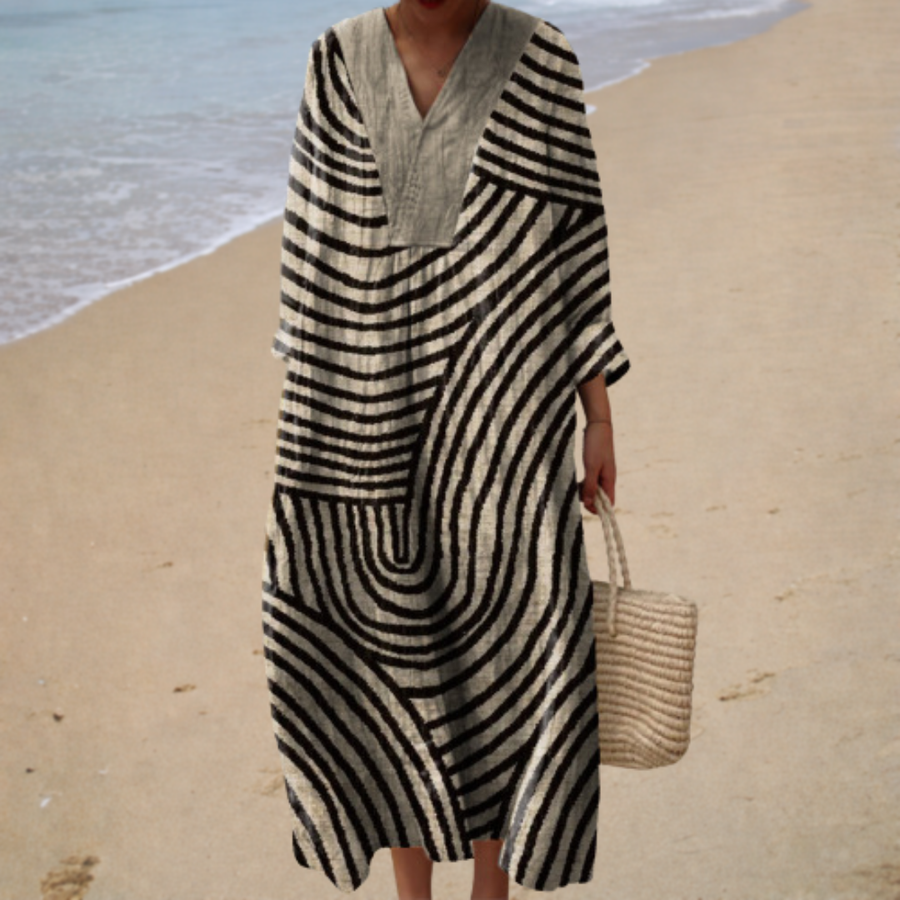 Kate™ | Flowing Printed Summer Dress