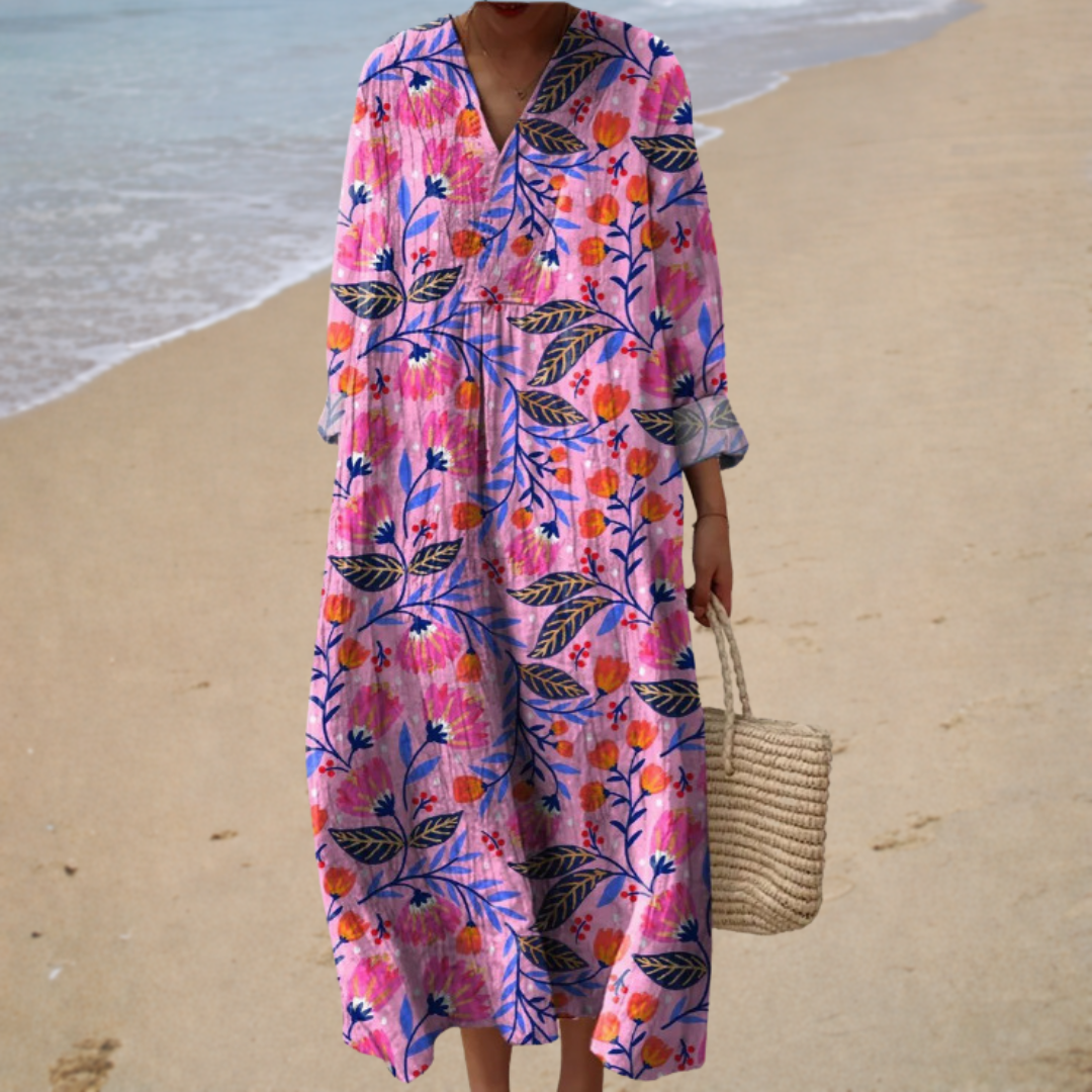 Shelby™ | Fluttering Printed Dress