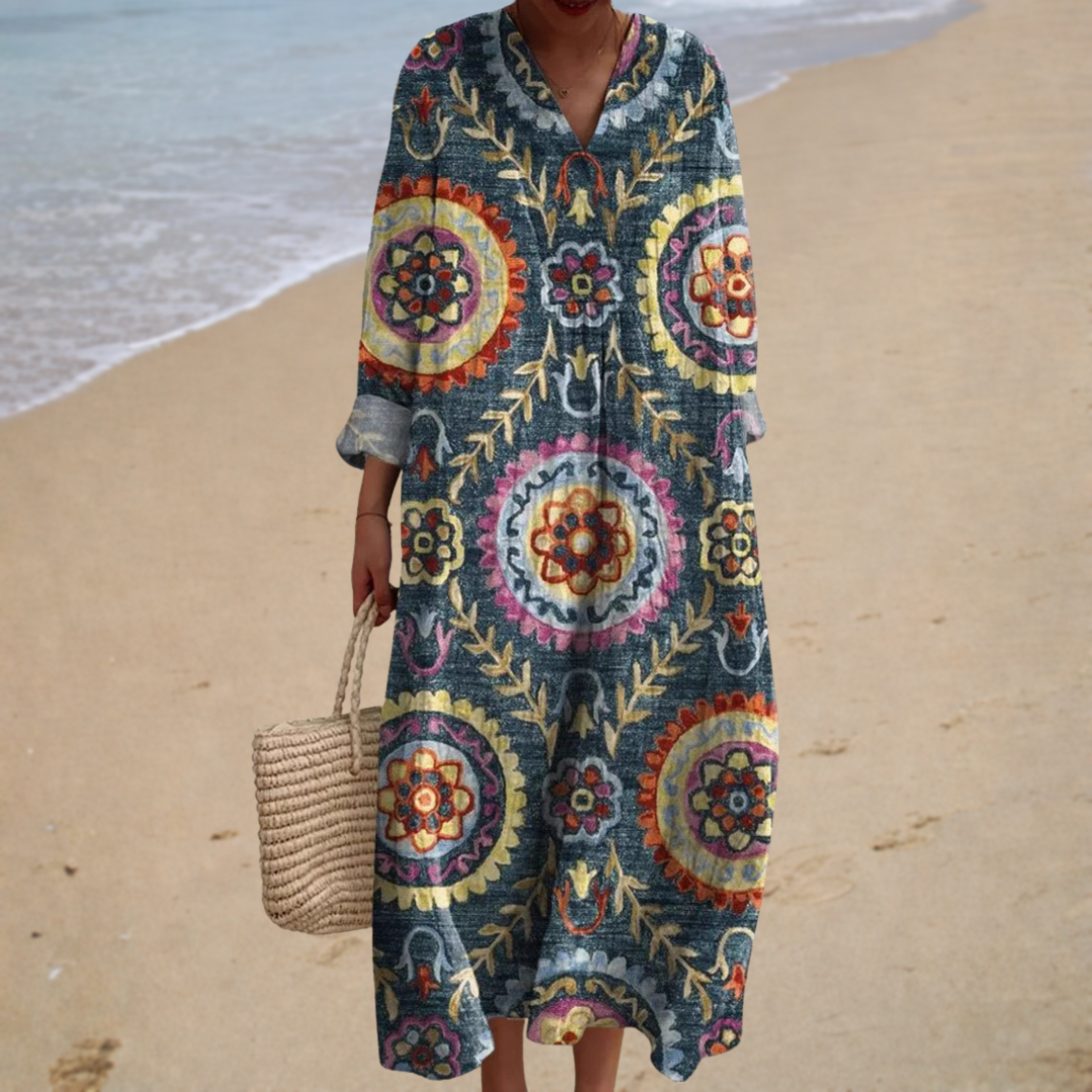 Sonja™ | Fluttering Printed Dress