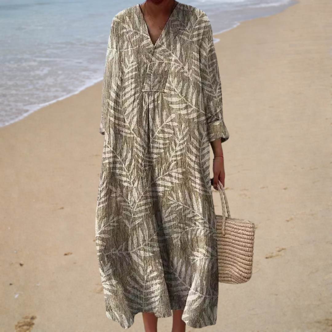 Sabrina™ | Fluttering Printed Dress