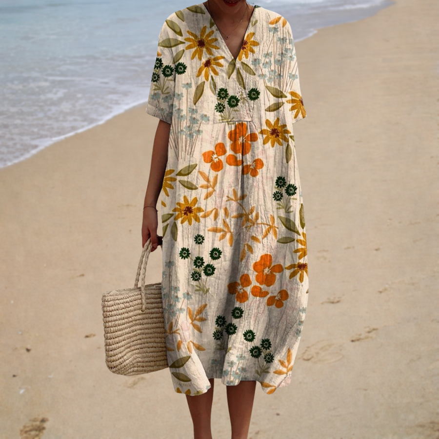 Olive™ | Relaxed Printed Summer Dress