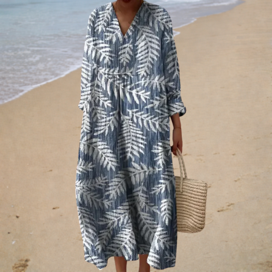 Pauline™ | Fluttering Printed Summer Dress