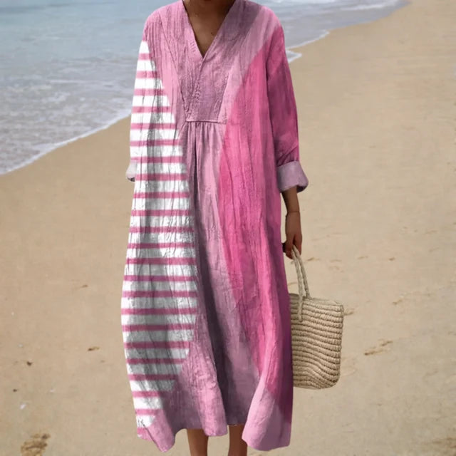 Solenne Relaxed Beach Maxi Dress