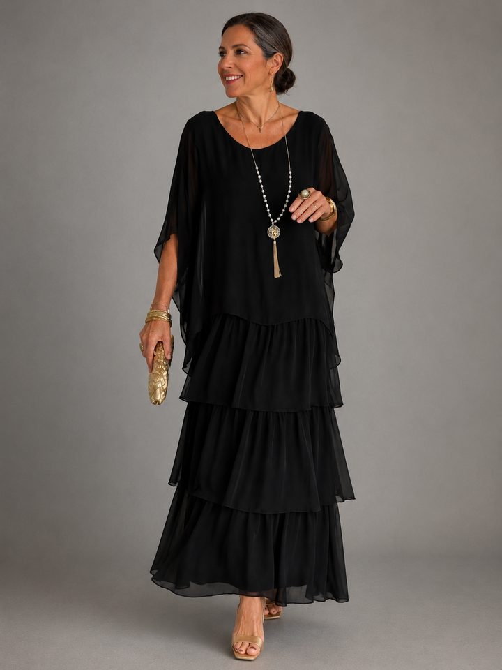 Chloe™ Elegant Flowing Maxi Dress