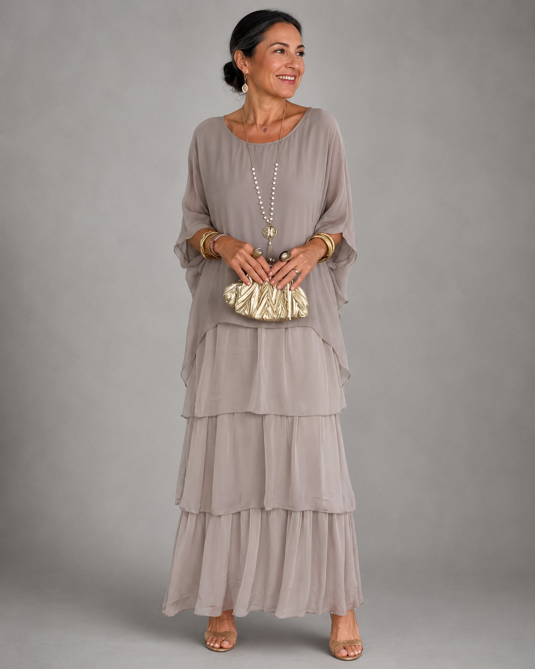 Chloe™ Elegant Flowing Maxi Dress