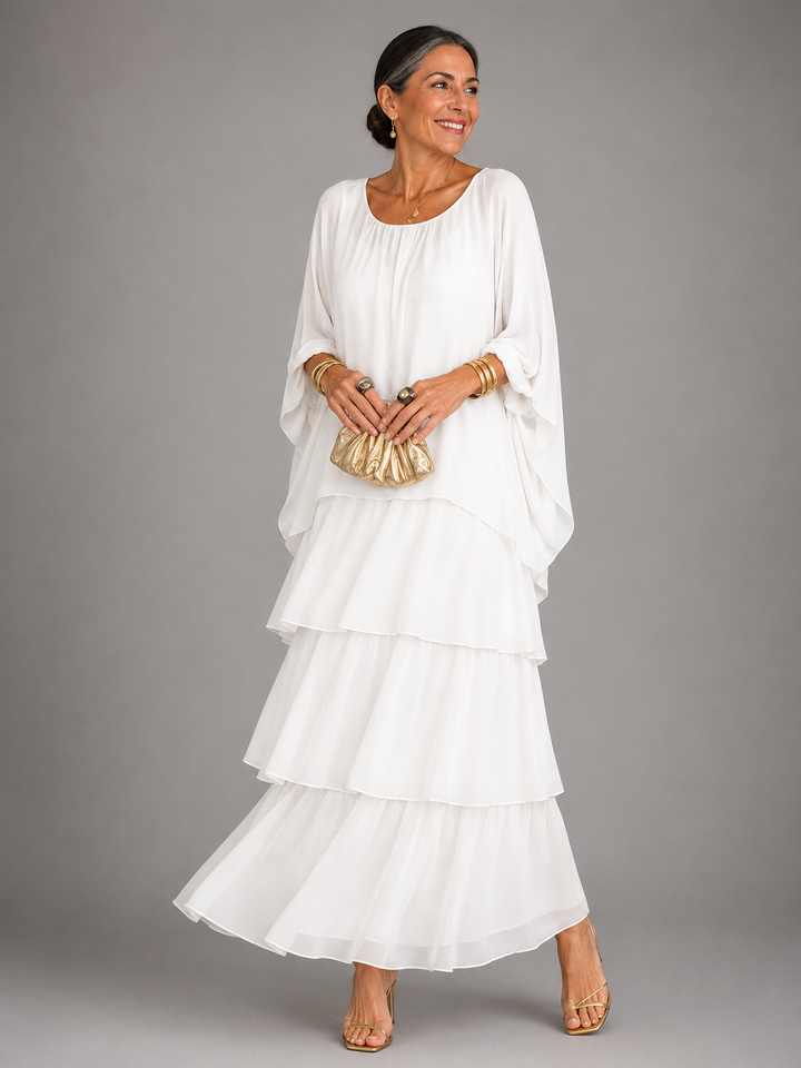 Chloe™ Elegant Flowing Maxi Dress