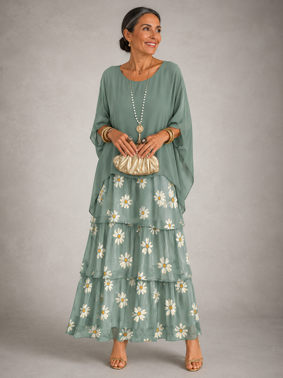 Chloe™ Elegant Flowing Maxi Dress