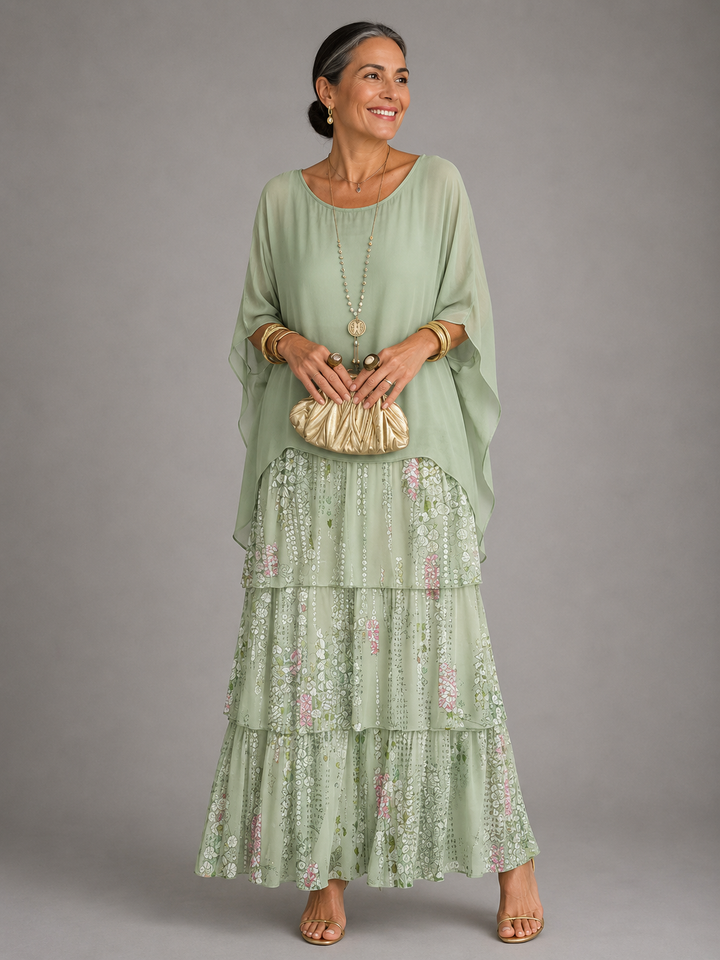 Chloe™ Elegant Flowing Maxi Dress
