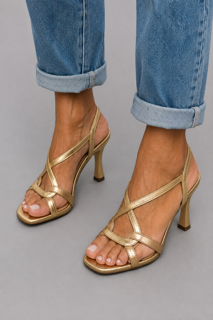 Cassie™ Golden Summer Charm Heels