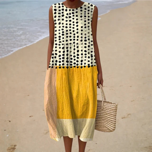Solenne Relaxed Beach Maxi Dress