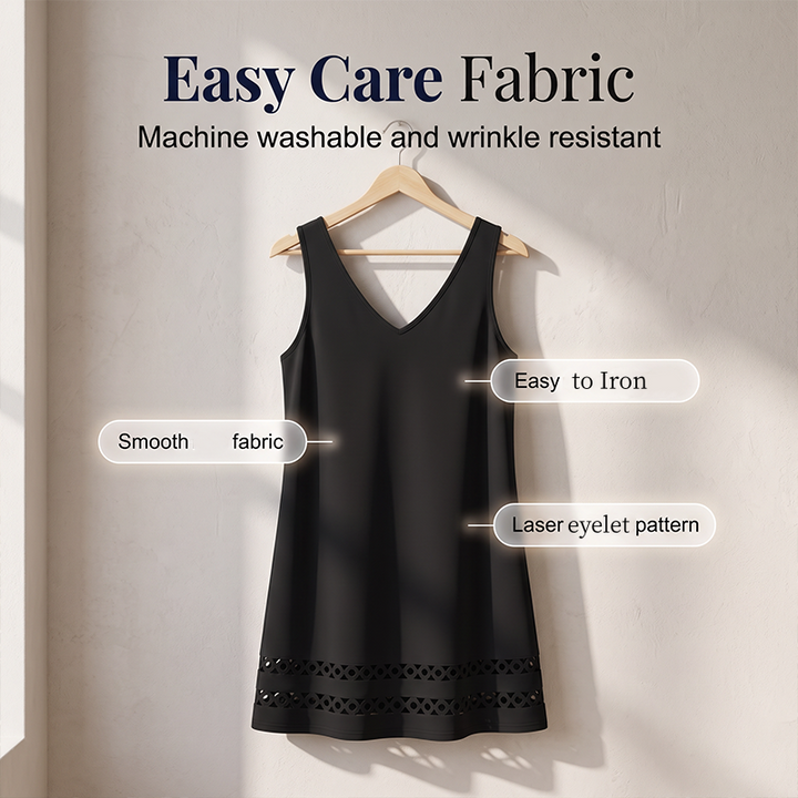 Women's Casual Sleeveless V-Neck Dress
